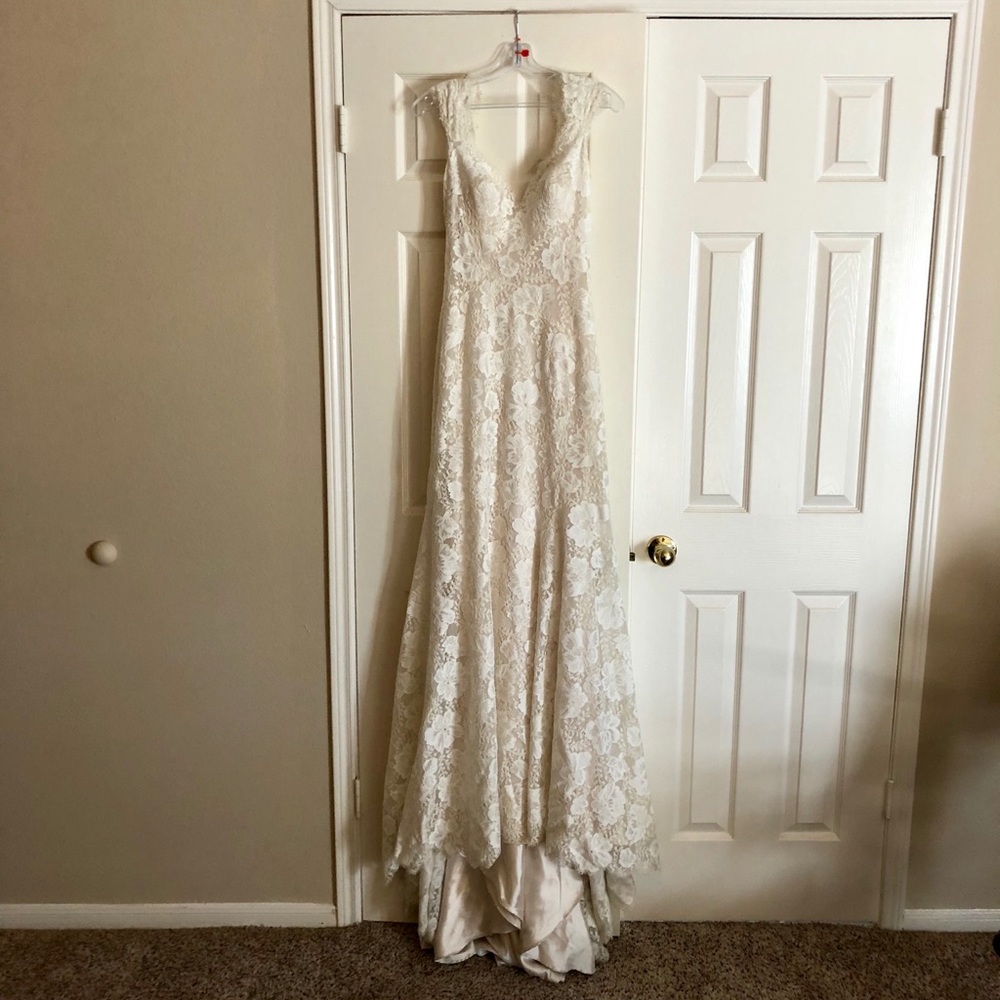 Eddy K. Lace Wedding Dress